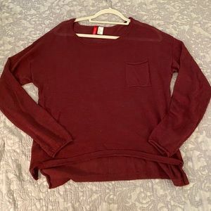 Soft red sweater